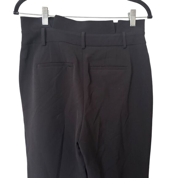 WHITE‎ HOUSE BLACK MARKET The Tapered Ankle Trouser Black Sz 4 - Picture 4 of 5